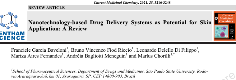 Nanotechnology-based Drug Delivery Systems as Potential for Skin Application: A Review